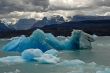 Iceberg in lake Argentino near Upsala glacier.