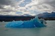 Iceberg in lake Argentino near Upsala glacier.