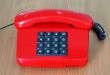 Old style red phone
