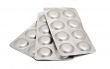 pills in blister pack, isolated on white