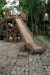 wooden slide