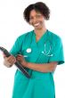 African american woman doctor