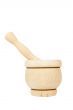Wooden mortar