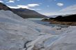 View from The Perito Moreno Glacier in Patagonia, Argentina.