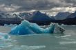 Iceberg in lake Argentino near Upsala glacier.