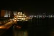 Port at night