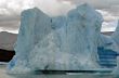 Iceberg in lake Argentino near Upsala glacier.