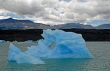 Iceberg in lake Argentino near Upsala glacier.