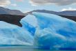 Iceberg in lake Argentino near Upsala glacier.