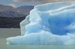 Iceberg in lake Argentino near Upsala glacier.