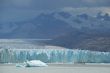 Argentine excursion ship near the Upsala glacier in Patagonia, A