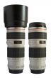 White telephoto lens