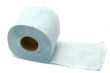 toilet paper on white
