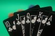 Poker Hand - Clubs Straight Flush