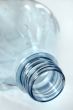 Plastic blue botlle
