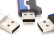 USB Flash memory close up