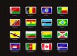Flag icon set  - part 2