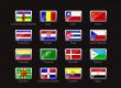 Flag icon set  - part 3