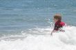 Boy Playing at the Ocean
