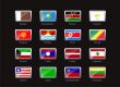 Flag icon set  - part 6