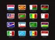 Flag icon set  - part 7
