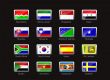 Flag icon set  - part 10