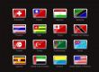 Flag icon set  - part 11