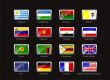 Flag icon set  - part 12