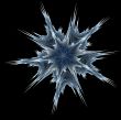 Icy snowflake