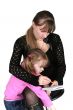 girl with pencil