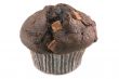 Delicious chocolate muffin.