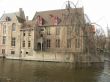 Old Houses On A Channel In Brugge