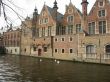 Old Houses On A Channel In Brugge