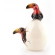 black and red birds