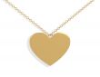 3d gold ornament in the form of heart