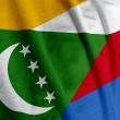 Comorian Flag Closeup