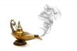 Smoking Genie Lamp