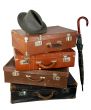 Old brown suitcase-003
