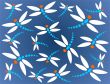 dark dragonflies background