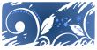 blue vegetative pattern