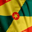 Grenadian Flag Closeup