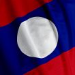 Lao Flag Closeup