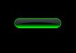 green empty neon button