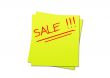 Sticky note sale