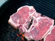 T-Bone Steaks on the Barbecue Grill