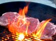 T-Bone Steaks on the Barbecue Grill