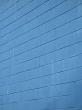 blue brick wall