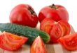 Vegetables on cutting board.