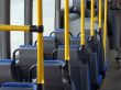 Cabin of a shuttle bus