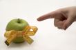 Symbol of diet and healthy eating.